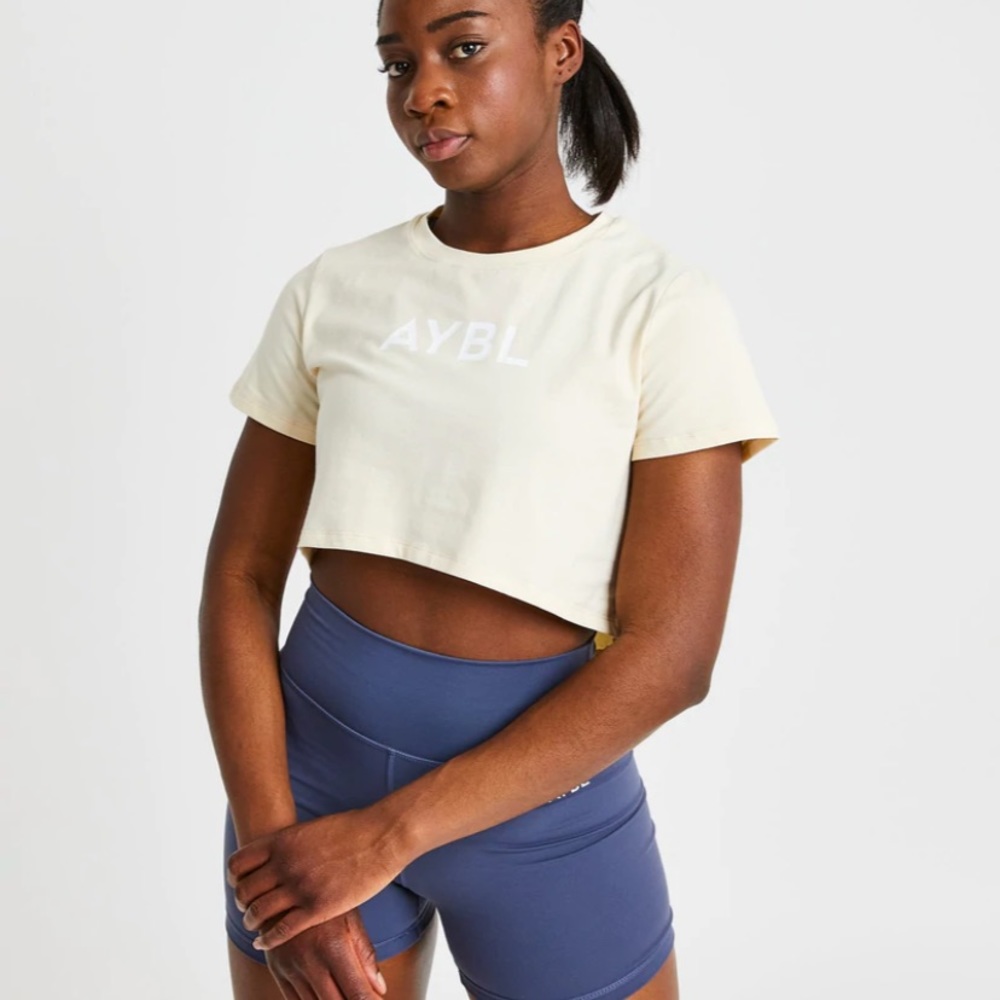 AYBL Nude Crop Top. Size Small. NWOT